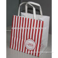 flat handle kraft paper bag